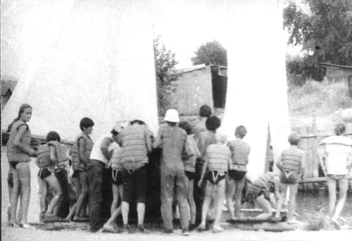 1988-07 Спуск яхт